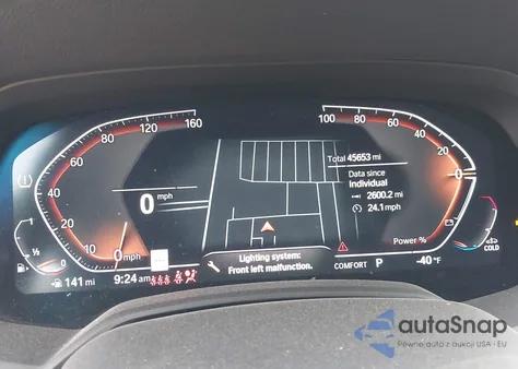 2022 BMW X6 xDrive40I z USA, uszkodzony, nr VIN 5UXCY6C05N9K24130